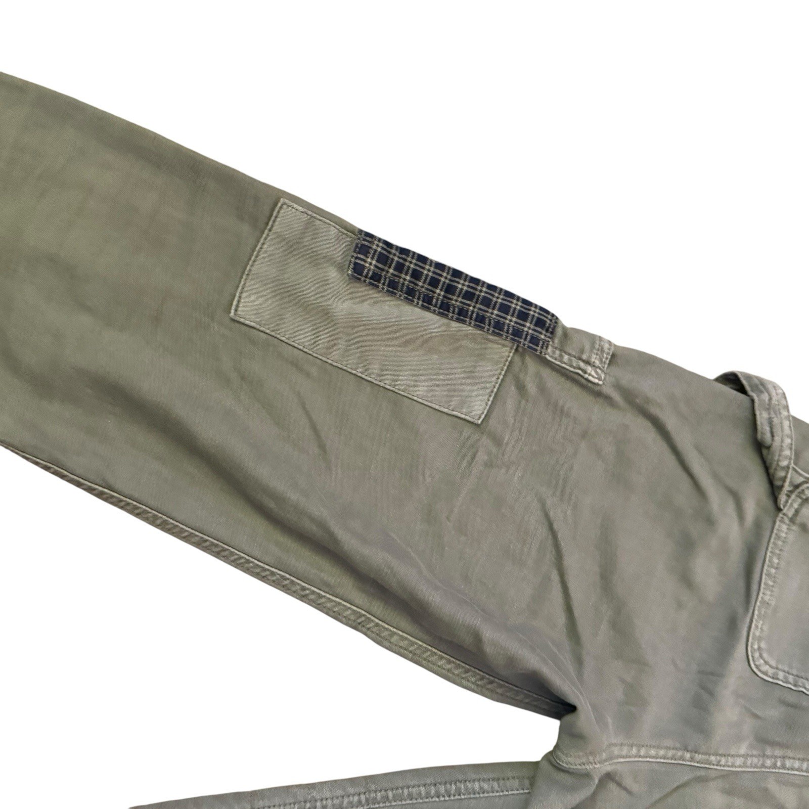 American Eagle Carpenter Patchwork Stretch Utilit… - image 12