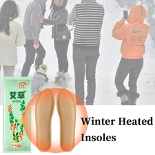 1 Pair Insole Foot Warmers Pairs Natural Toe Feet Warmers for Men Women
