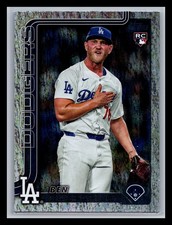 Ben Casparius Rookie Los Angeles Dodgers 2025 Topps #384 Sandglitter