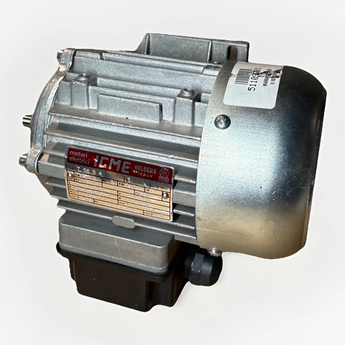 ICME T56B4 MOTOR V220-240/380-415 HZ60 51109701 (READ DESCRIPTION) photo 1