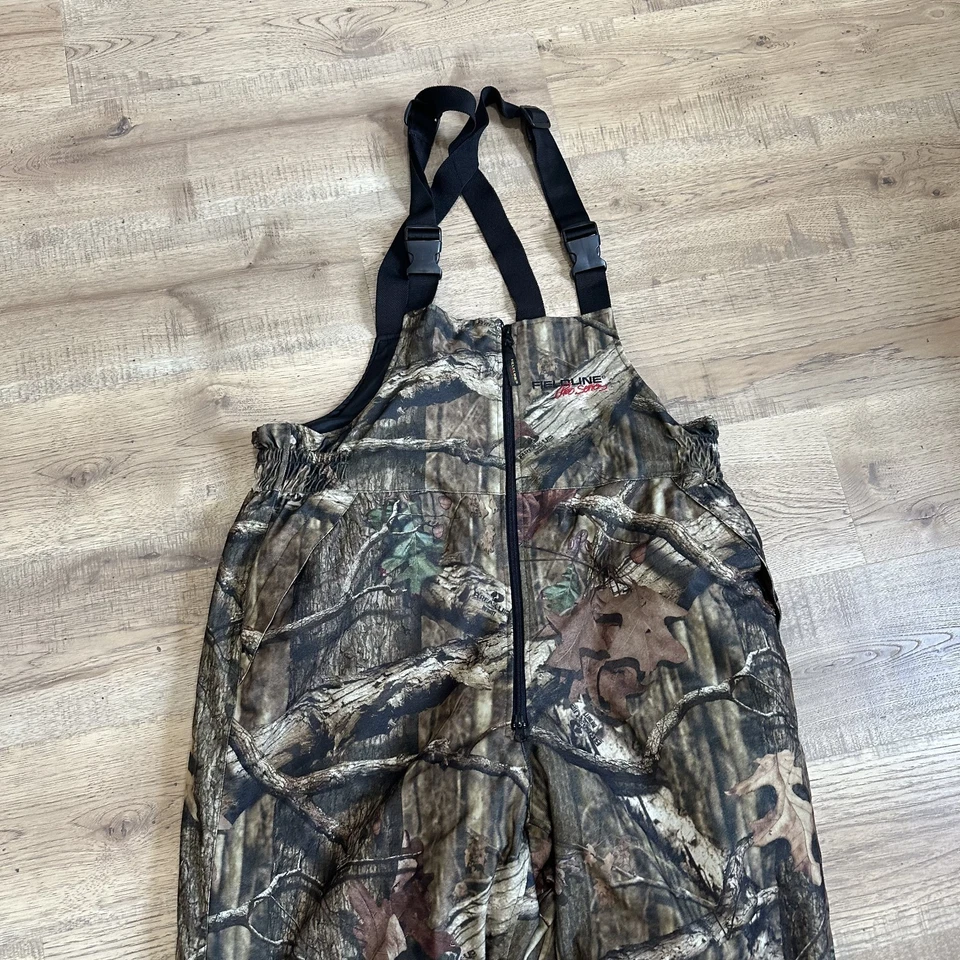 Fieldline Pro Insulated Camouflage Bib Coveralls Mens XL Insulated Camo - Image 3 of 4