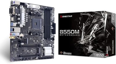 Biostar B550MX/E Pro Sockel AM4 µATX DDR4 Ryzen 3000/4000G/5000/5000G USB3.2 Gen