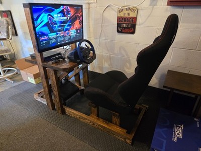 Sim Racing Cockpit with seat