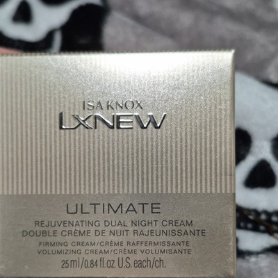 ISA KNOX LXNEW Ultimate Night Cream Set 25ml Firming Volumizing Niacinamide