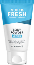 Sweatblock Body Powder Lotion, Anti-Chafing, Talc Free, No Mess Body Powder for