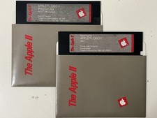 1984 Apple Logo II - Apple Presents 691-0005-A Programs 680-3238-C 5.25"