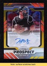 2020 Panini Prizm Prospect Signatures Gold 5/10 Joey Bart #PS-JB Auto READ 0b0