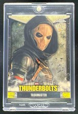 Marketplace image: 2025 Topps Chrome Marvel Studios Thunderbolts SuperFractor #T*-2 Taskmaster 1/1