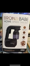 The MineTan Bronze Babe Personal Spray Tan Kit New In Box open box 