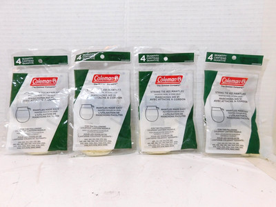 4-4pks (16 total) Coleman String Tie #21 Mantles