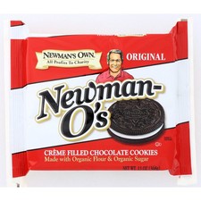 Newman'S Own Newman O'S Cream Filled Chocolate Cookies Original 13 Oz
