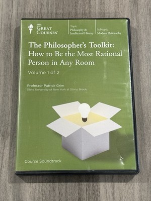 Great Courses PHILOSOPHER'S TOOLKIT Volume 1  How To Be The Most Rational Person