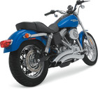 VANCE & HINES 2 into 2 Big Radius Exhaust System Chrome Dyna 26008