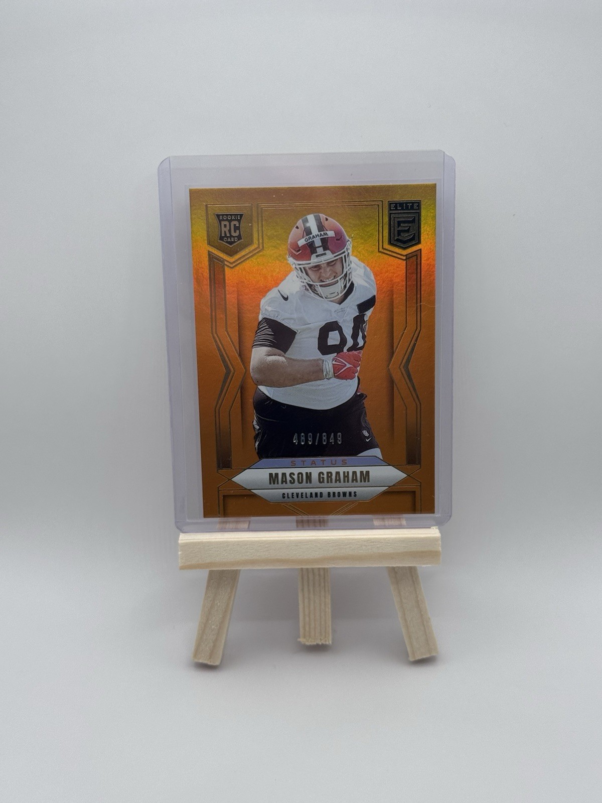 2025 Panini Donruss Elite-Rookies Mason Graham #125 Status Metallic Orange /849