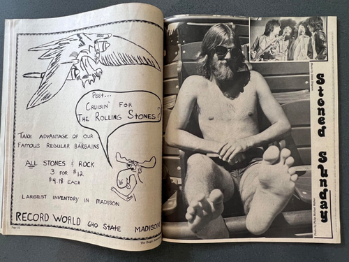 1975 JUNE 18 BUGLE AMERICAN MAGAZINE - THE ROLLING STONES, BEHIND SCENES- J 9427 - 第 3/9 張圖片