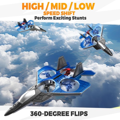 RC Fighter Airplane丨F-22 Raptor Mini Drone Remote Control Jet Plane Stunt Drone - Picture 5 of 7
