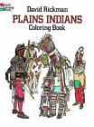 Dover History Coloring Book: Plains Indians Coloring Book by David Rickman (1983, Paperback)