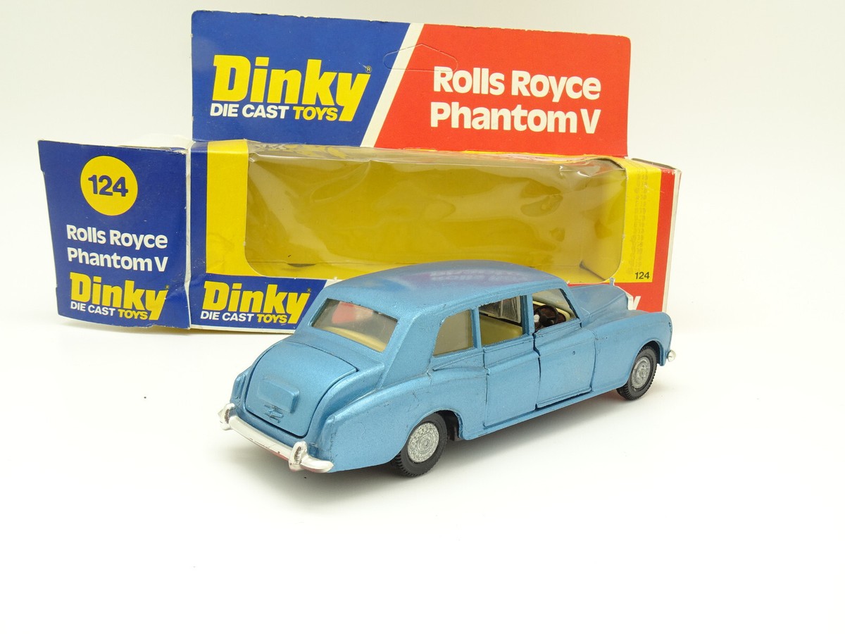 Dinky Toys GB 1/43 - Rolls Royce Phantom V Bleue 124