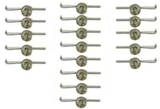 HAND PERCUSSION FOLK INSTRUMENT DHOLAK ACCESSORIES NUT AND BOLT SET OF 18 BOLTS