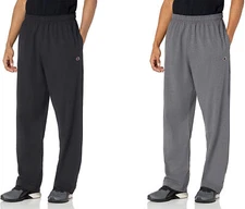 Champion Men's Open Bottom Jersey Sweatpants