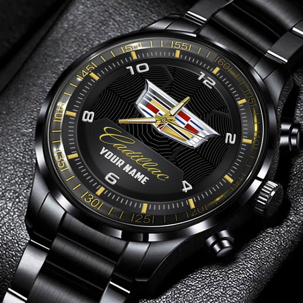 Cadillac Stainless Steel Watch
