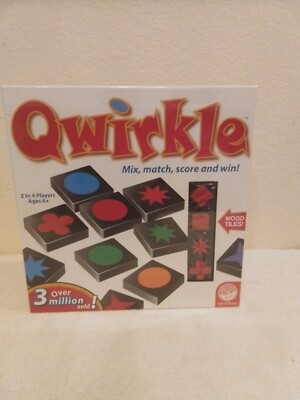 Qwirkle Board Game 2010 New Sealed MindWare Fast Shipping 