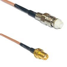 RG316 FME FEMALE to SMA FEMALE RF Cable Rapid-SHIP LOT