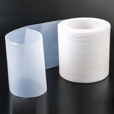 1 Metre White Polypropylene Film Sheets Ultra-Thin Plate Plastics 0.03mm-0.2mm