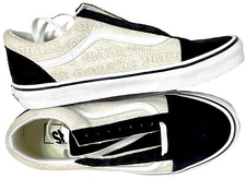 Vans Deboss Suede Leather OTW Black White Old Skool Sneakers Men’s 6.5 Women’s 8