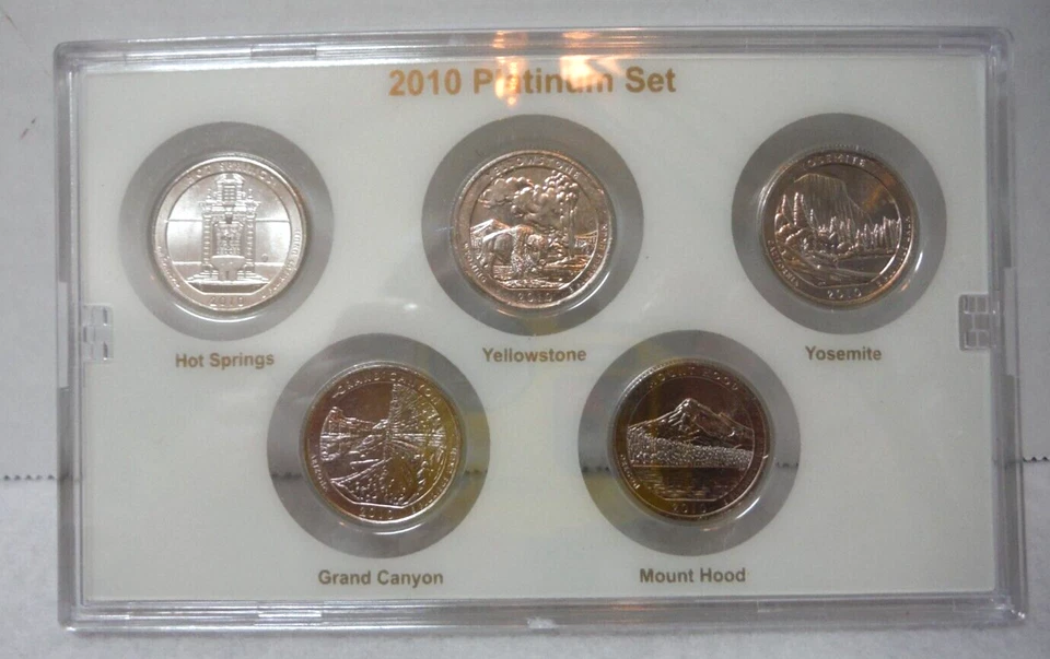 2010 American the Beautiful Philadelphia mint Platinum Edition - Image 2 of 4