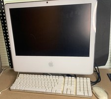 Apple iMac Desktop Computer 2007 Model A1207 Works Keyboard and Mouse Included