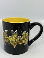 BATMAN BLACK 14 OZ COLLECTIBLE COFFEE TEA MUG CUP