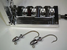 Saltwater Bullet Jig -5 mold 1.5,2oz ELF Colar CNC Aluminum USA Flair Snook