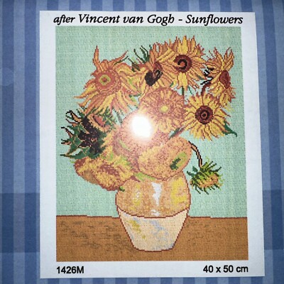 Orchidea Needlepoint canvas Only  Vincent van Gog... 40x50cm