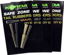 Korda Fishing Tail Rubbers - Sleeves for Lead Clips & Inline Leads, 10 Per Pack