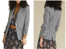 VERONICA BEARD Dickey Jacket Women sz 4 Navy Blue White MARTEL Blazer NWT