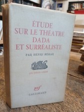 Arbeitszimmer Sur Le Theatre Dada Und Surrealistisch Henri Béhar