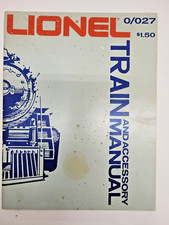 Vintage 1975 Lionel Train Track Accessory Manual Book 027 Model Railroading Plan
