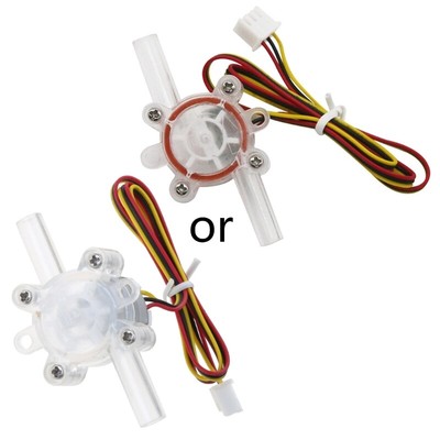 Water Flow Sensor Switch Flowmeter Water Flow Counter Quick Connect Fluid