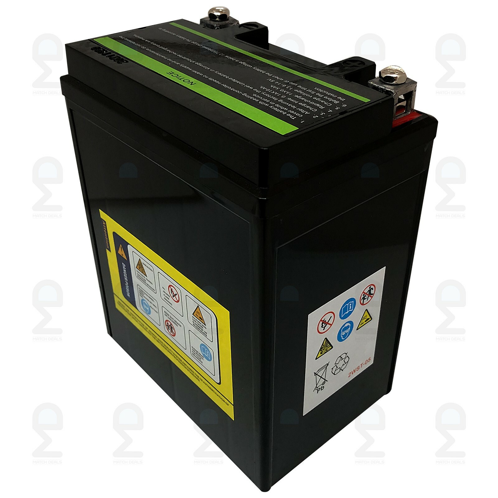 AGM BATTERY FOR SUZUKI KING QUAD LT-F4WDX 1991-1998 / 300 LT-F300F 1999-2002