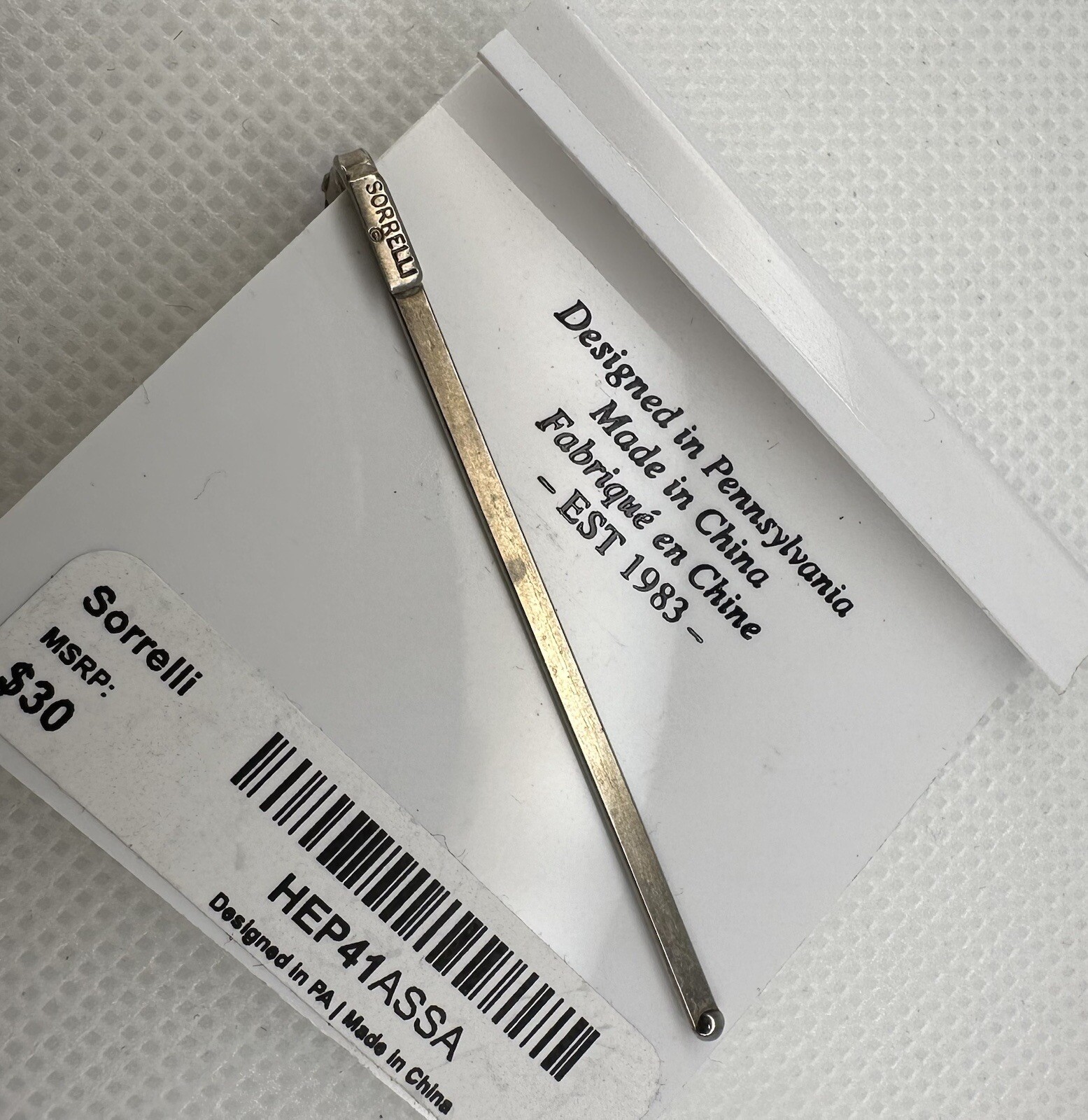 Retired SORRELLI Signed Single Ruby AB Rhinestone… - image 4