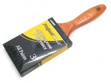 NEW LINZER 3" PROJECT SELECT FLAT PAINT BRUSH, ALL PURPOSE, POLYESTER, 1123