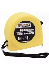 Tool Bench Hardware Tape Measures, 16 ft. Ships Free