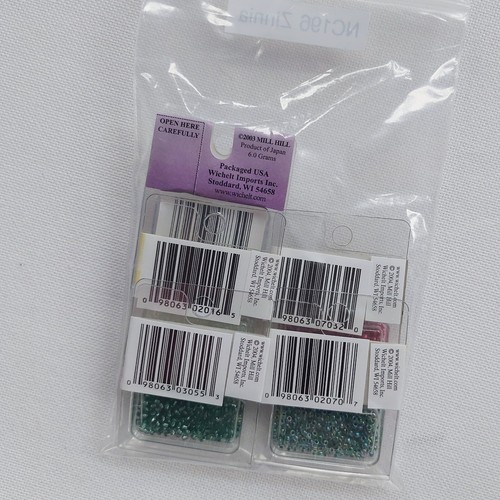 Nora Corbett Zinnia Beaded Cross Stitch Embellishment Bead Pack NC196 - Picture 2 of 6