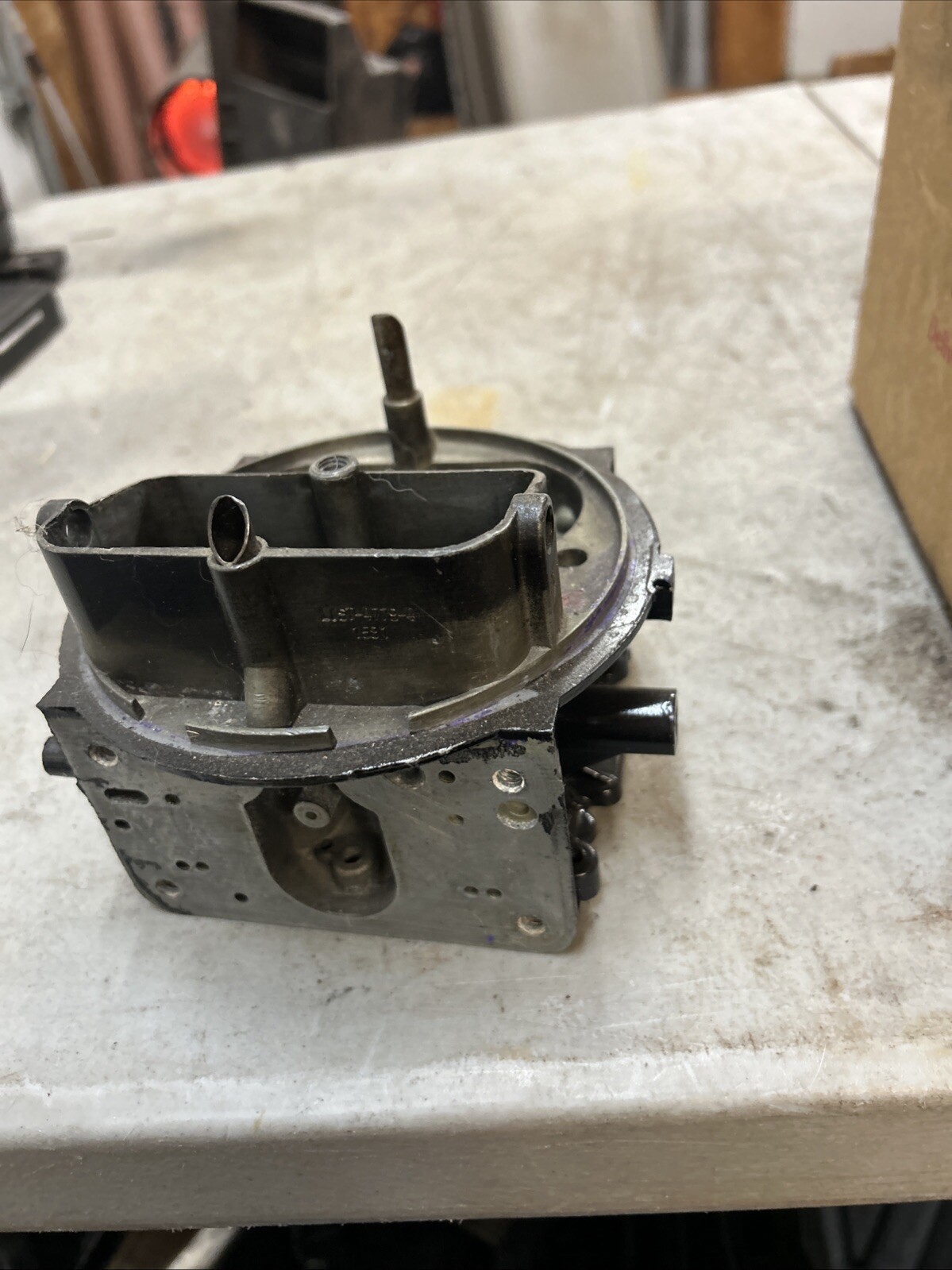 Holley 4779 4779-4 750 Cfm Double Pumper Carb Carburetor Core Look | eBay