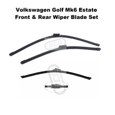 Tergicristallo anteriore e tergicristallo posteriore VW Golf Mk6 Estate 2009-2013