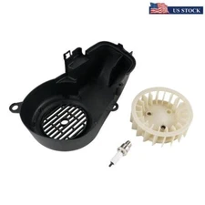 1 x Air Cooling Fan Shroud Assembly For Polaris E-Ton Dinli 90 ATV 2-Stroke USA