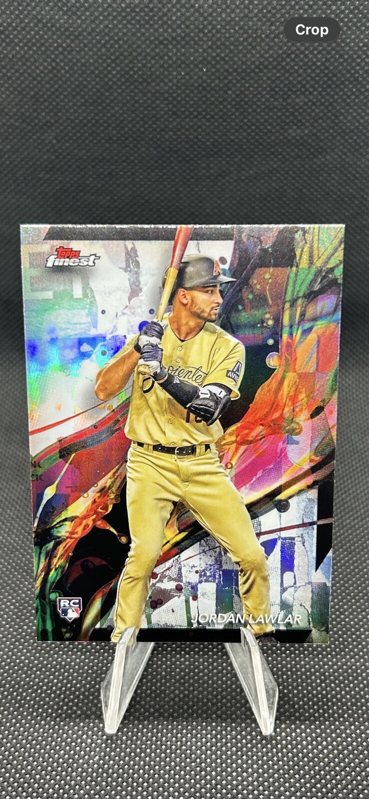 2024 Topps Finest - Common #95 Jordan Lawlar (RC) Refractor