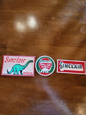 New-The Sinclair 3 Small Patch Collection-3 Different Retro Sinclair Patches