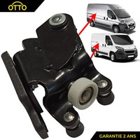 Partsline FüHrungsrolle Mitte Rechte SchiebetüR FüR Boxer Jumper Ducato Schwarz